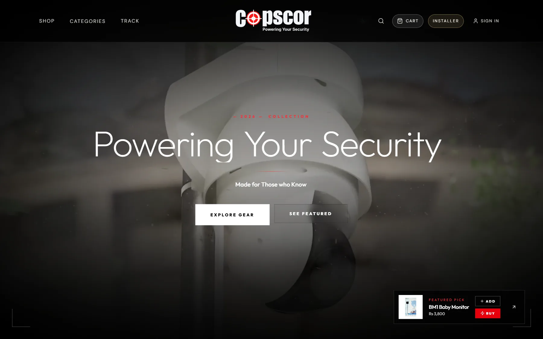 COPSCOR — Security & Tech — case study cover